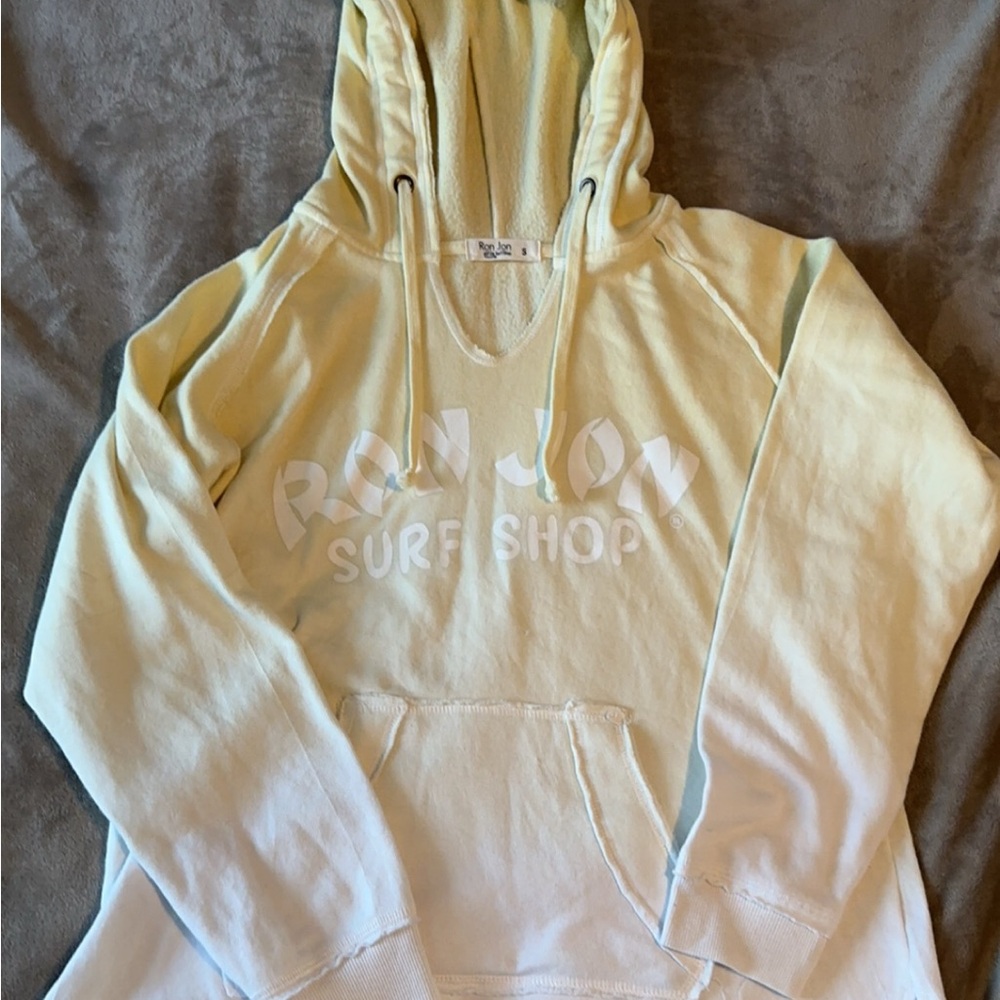 Yellow/White Ron Jon Hoodie
